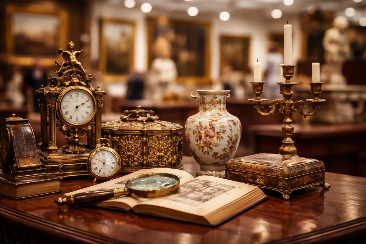 Comment identifier des objets anciens pour une vente aux enchères
