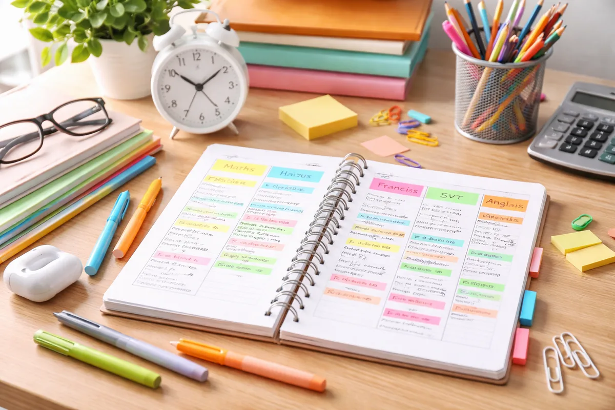 Comment construire un planning de révisions efficace pour le Bac et le Brevet