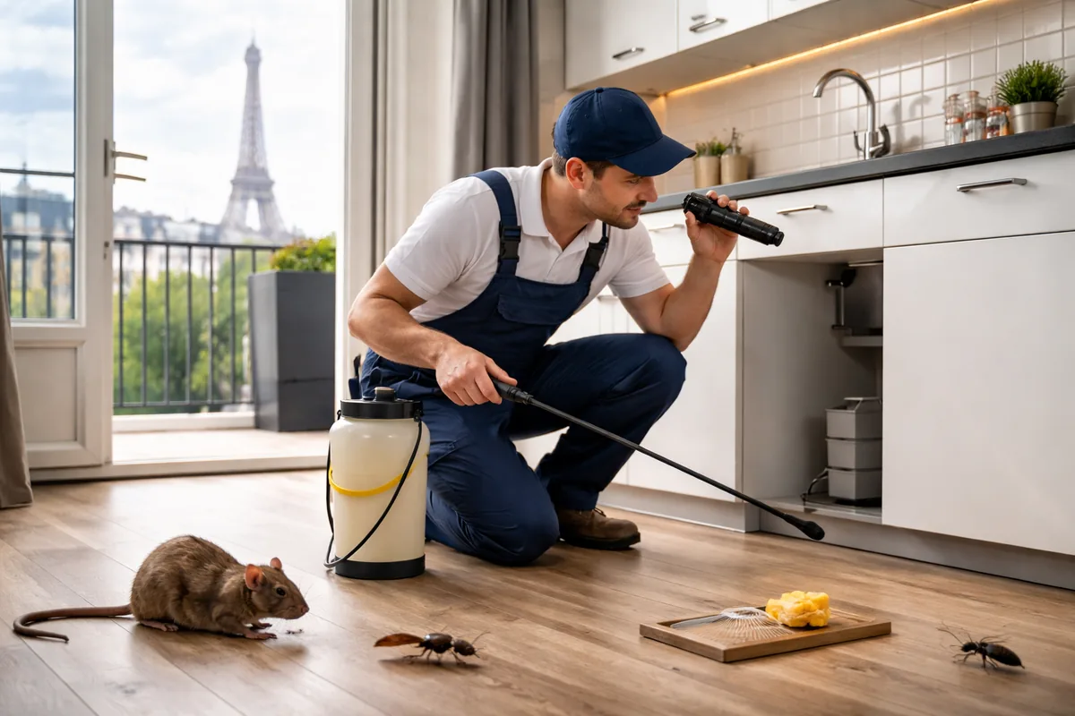 Quelle est la méthode la plus efficace pour traiter les nuisibles à Paris ?